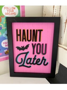 Target | Hyde & Eek! Boutique Night of the Vivid Dead Haunt You Later Sign New